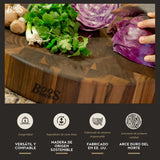 John Boos 18-Inch Round Maple Chinese Chopping Block