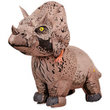 Rubies Disfraz de dinosaurio inflable Triceratops para adultos, talla única