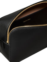 Calvin Klein Foil Logo Elongated Camera Bag Lv04f3276g, Crossover para Mujer, Black (Black/Toasted Coconut), One Size