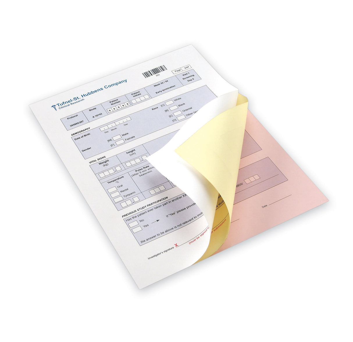 Xerox 003R99107 Premium Digital - Papel autocopiante, 2 copias por hoja, clasificadas por caja, 5 paquetes, color blanco y amarillo