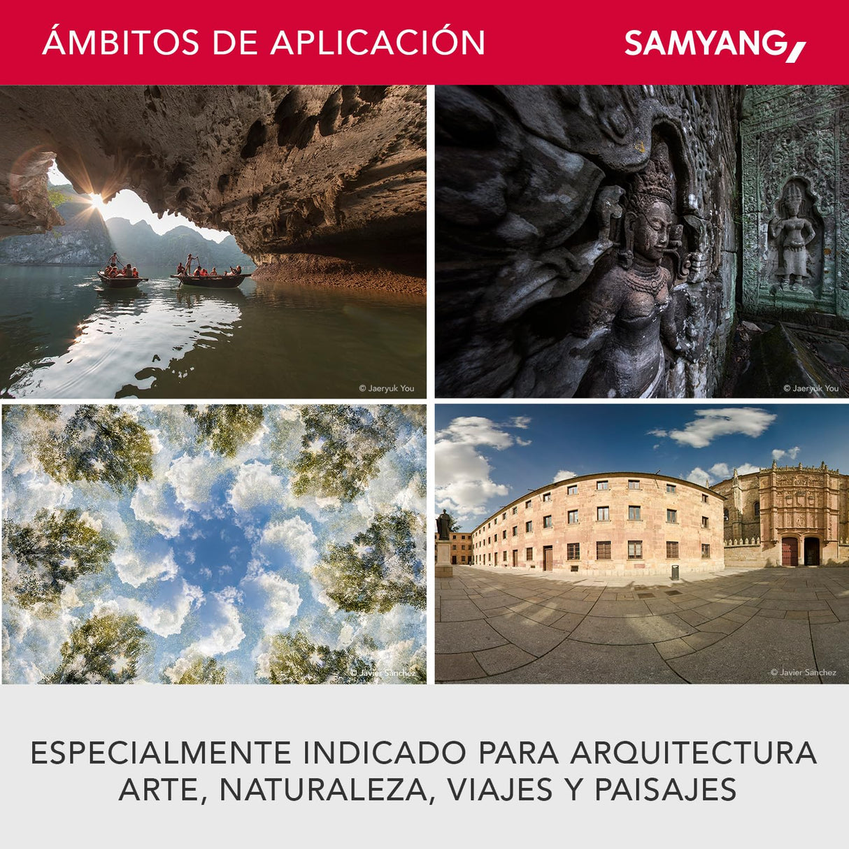Samyang CSC-Mirrorless - Objetivo fotográfico para Fuji X (8 mm, F2.8 II UMC, ojo de pez), negro