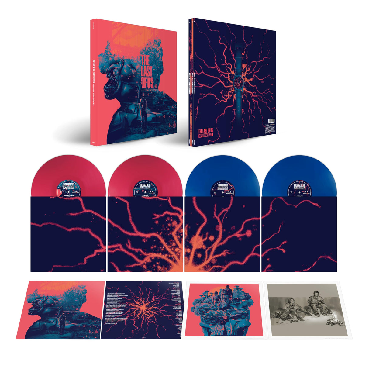 The Last Of Us 10th Anniversary Vinyl Box Set. [Vinilo]