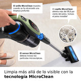 Bosch, Aspirador sin Cable Unlimited 9, batería de 3,0 Ah, tecnología MicroClean, depósito de Polvo de fácil Vaciado, Luces LED, Verde, BBS921TBA