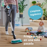 Bosch, aspirador sin cable 2en1, Unlimited 7 ProHygienic Aqua, cepillo 2en1 DynamicAqua, cepillo convencional, blanco, BCS71HYG2