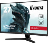 iiyama G2766HSU-B1 27" Panel VA, Curvo Gaming 1500R, G-Master Red Eagle, FreeSync Premium, 1920x1080165Hz, 250cd/m², DisplayPort, 2xHDMI, 1ms MPRT, Altavoces, USB-HUB (2x2.0), Black Tuner