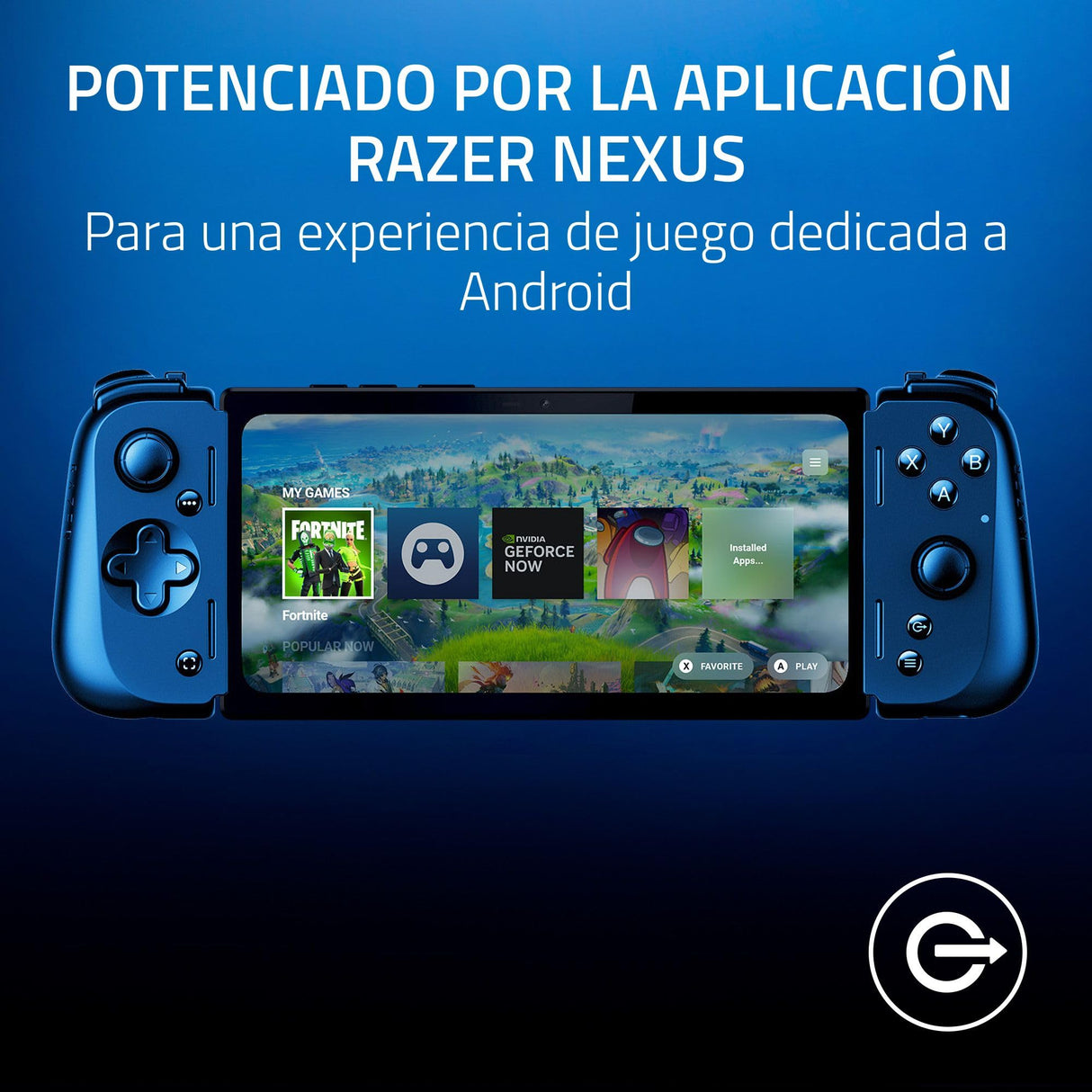 Razer Edge - Dispositivo Portátil para Juegos Android con Kishi V2 Pro (Qualcomm Snapdragon G3X Gen 1, Pantalla Aáctil AMOLED FHD+ de 6,8" y 144 Hz, Tecnología Háptica HyperSense) Negro