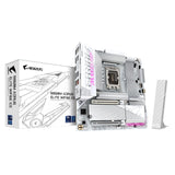 GIGABYTE B860M AORUS Elite WF6E Ice Placa Base - CPUs Intel Core Ultra, VRM de 12+1+2+1 Fases, hasta 9200MHz DDR5, 1xPCIe 5.0 + 2xPCIe 4.0 M.2, LAN 2,5 GbE, WiFi 6E, USB 4