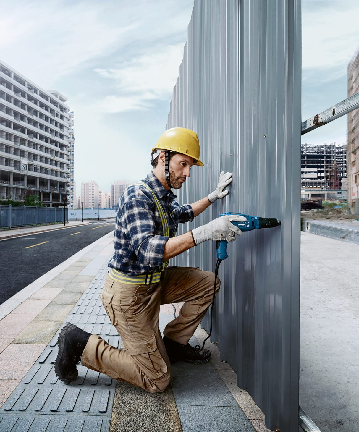 Bosch Professional GTB 6-50 - Atornillador para placa de yeso (0-5000 rpm, 650 W, Ø máx. tornillo 6 mm, tope retráctil, en maletín)