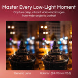 Rokinon AF 24-70mm f/2.8 Lente de Zoom de Marco Completo con Enfoque automático para Sony E (IO2470AFZ-E)