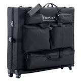 Master Massage Funda de Transporte Universal con Ruedas para Mesa de Masaje, Color Negro.