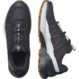 Salomon SPEEDCROSS PEAK WATERPROOF, Zapatillas de Deporte para Hombre, India Ink Carbon Glacier Gray, 43 1/3 EU