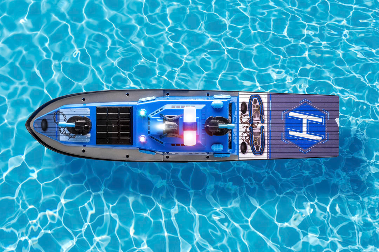 Carson 500108049 Barco RC 2.4G 100% RTR - Barco teledirigido para niños y Adultos, Incluye Mando a Distancia