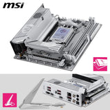 MSI MPG X870I Edge TI EVO WiFi Placa Base, ATX – Soporta procesadores AMD Ryzen 9000/8000/7000, AM5-110A SPS VRM, DDR5 Memory Boost (hasta 10000+MT/s OC), PCIe 5.0 x16, M.2 Gen5, Wi-Fi 7, 5G LAN