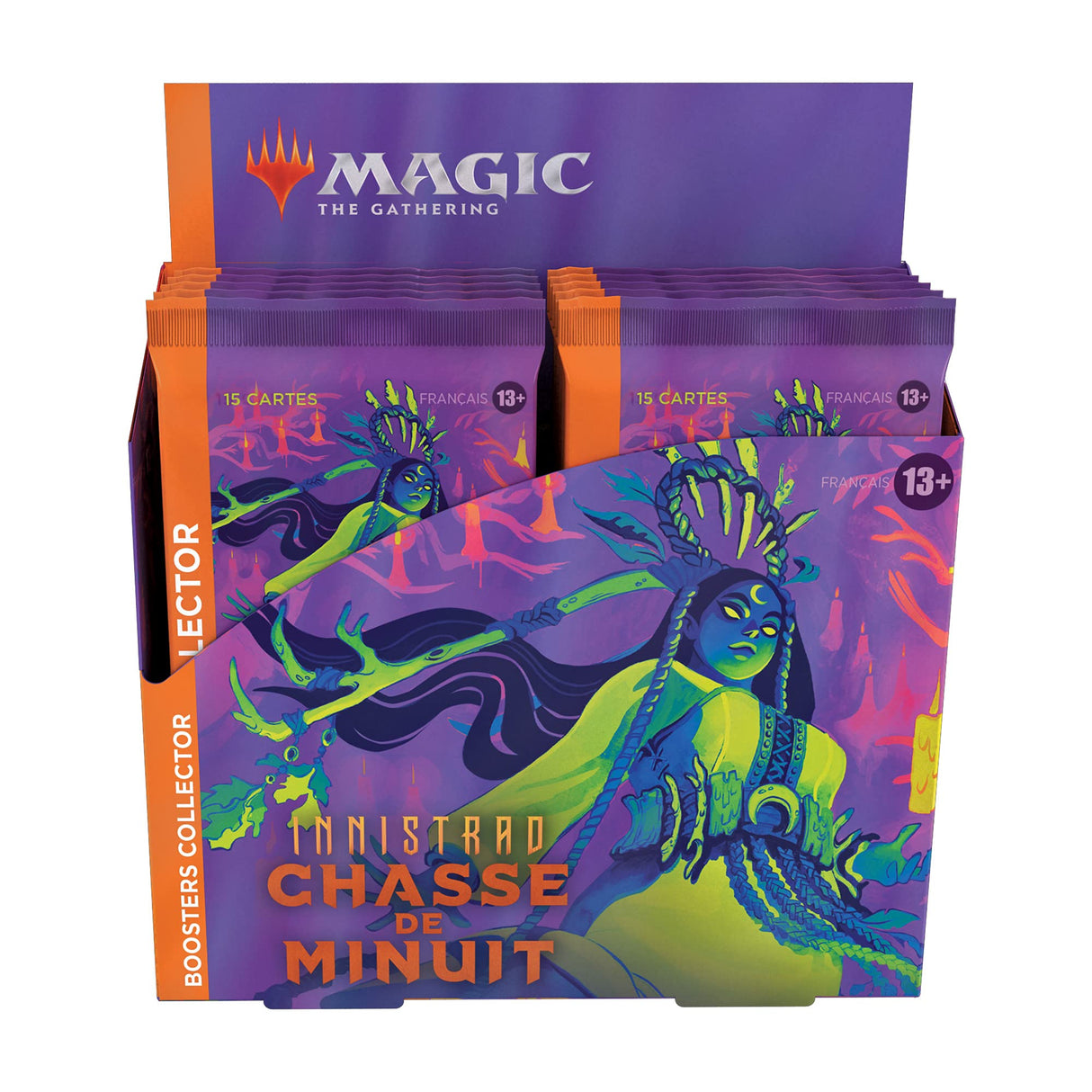 Magic The Gathering- Magic Adunanza Caja de expansión Innistrad: Caza de Minuit, 12 boosters (Wizards of The Coast D04621010)