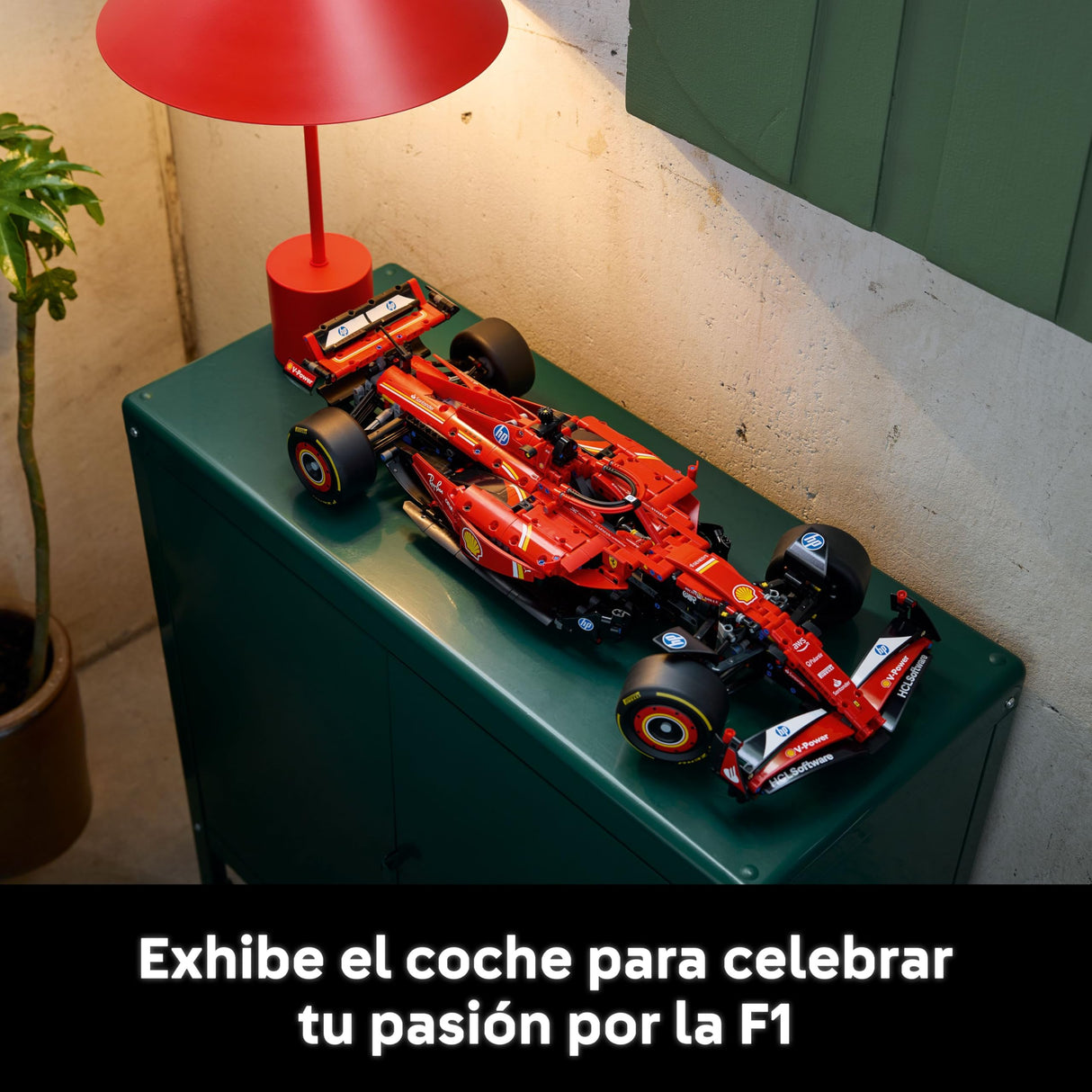 LEGO Technic Coche Ferrari SF-24 F1 Maquetas para Adultos - Coche de Carreras Rojo para Coleccionar - Regalo para Hombres, Padres o Pareja Aficionados a la Fórmula 1 - Detalles Navideños 42207