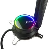 Fractal Design Celsius+ S28 Prisma PWM ARGB 280mm Silent Performance Slim Radiator AIO CPU Liquid/Water Cooler
