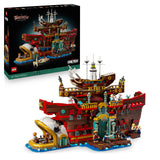 LEGO One Piece Restaurante Flotante Baratie - Maqueta de Barco para Adultos - Decoración Anime con Interior Detallado y 10 Minifiguras Inc. Luffy, Nami y Sanji - Regalo para Fans 75640