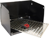Güde MSK 760 - Cabina de soldadura móvil (plegable, chapa de acero estable, rejilla galvanizada extraíble, asa, superficie de trabajo 745 x 525 mm, protección contra rayos UV, puntos de soldadura y