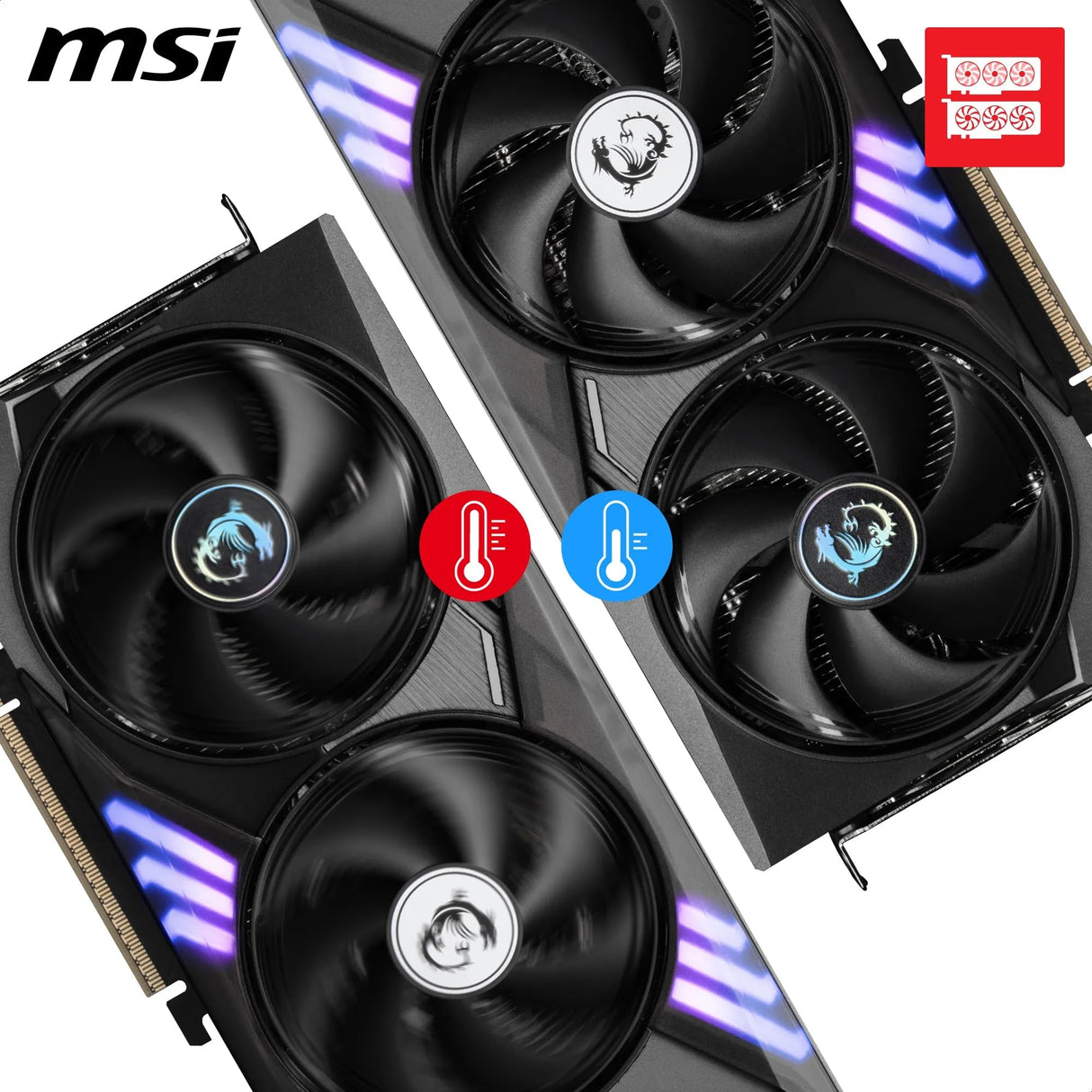 MSI GeForce RTX 5060 Ti 16G Gaming Trio OC - Tarjeta gráfica RTX 5060 Ti, GDDR7 de 16 GB (28 Gbps/128 bits), PCIe 5.0 - Tri FROZR 4 (3 Ventiladores STORMFORCE) - RGB - HDMI 2.1b, DisplayPort 2.1b