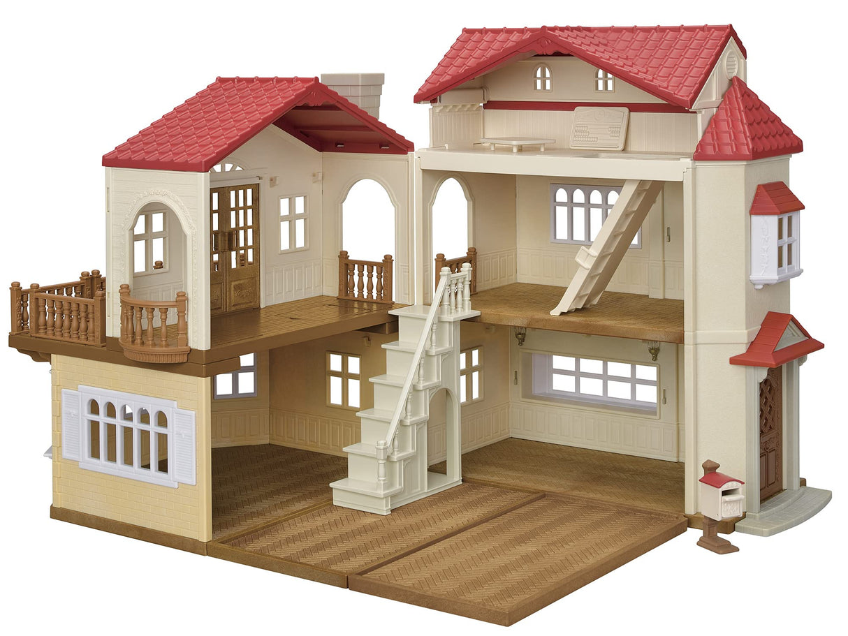 Sylvanian Families 5716 Casa con Luces - el ático secreto- Casa de Muñecas