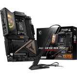 MSI Placa Base Meg X870E Ace MAX, ATX. Soporta procesadores AMD Ryzen 9000/8000/7000, AM5-64MB BIOS ROM, 110A SPS VRM, Memoria DDR5 (hasta 9000+ MT/s OC), M.2 y PCIe 5.0, USB4, Wi-Fi 7, 10G LAN