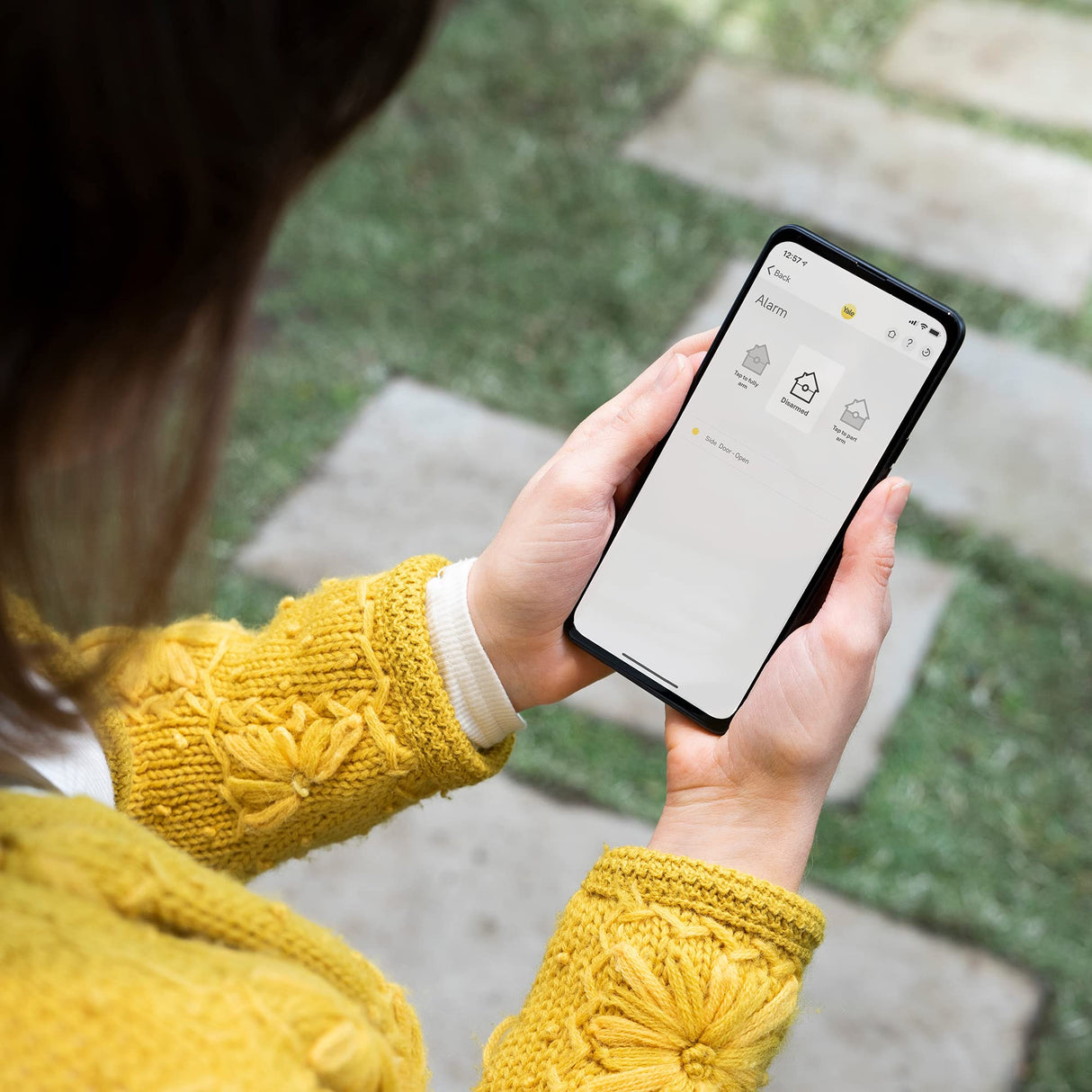 Yale IA-311 Alarma Sync Smart Home - 5 Piezas - Hub- Sensor Puerta / Ventana- Detector de Movimiento- Llavero- Geolocalización- Compatible con Alexa- Asistente de Google- Philips Hue
