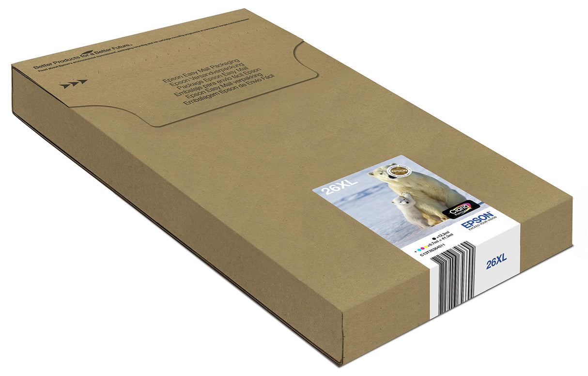 Epson 26XL cartucho multipack (4 colores) embalaje eco-friendly