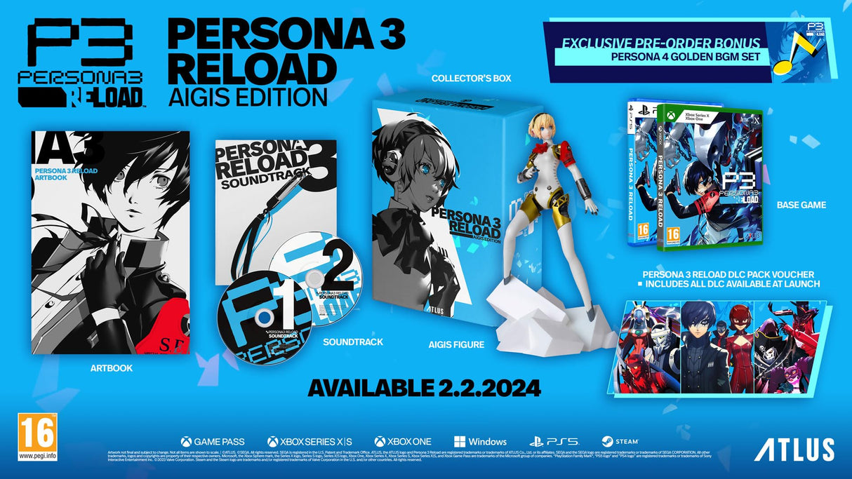 Persona 3 Reload: Aigis Edition (Xbox Series X) (Exclusive to Amazon.co.uk)