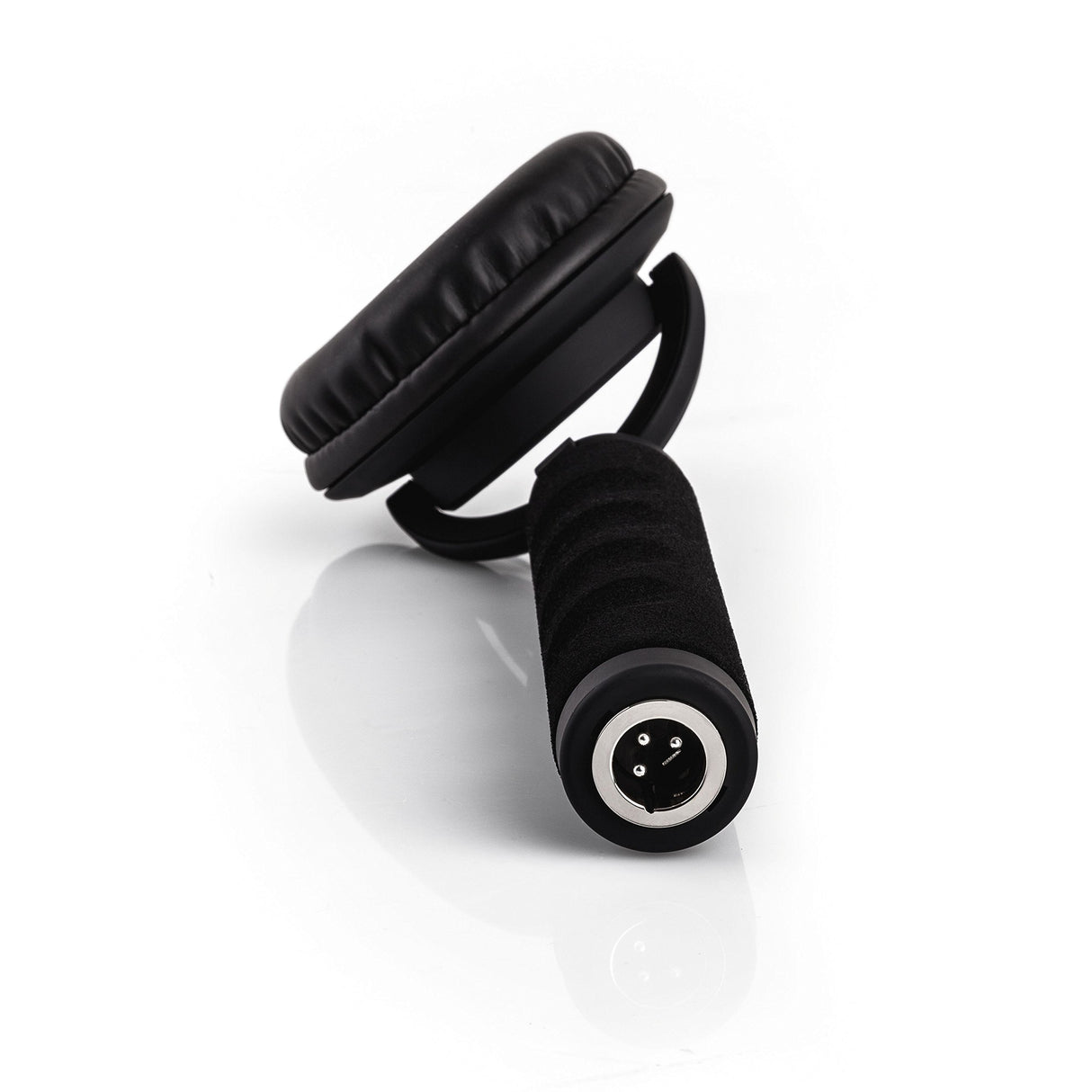 Reloop RHP-10 Mono - construcción Profesional de un Solo oído con Conductor de neodimio de 50 mm, Mango ergonómicamente Acolchado, Negro