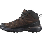 Salomon X ULTRA 360 LEATHER MID GORE-TEX, Zapatos de senderismo para Hombre, Dark Earth Delicioso Castlerock, 42 EU