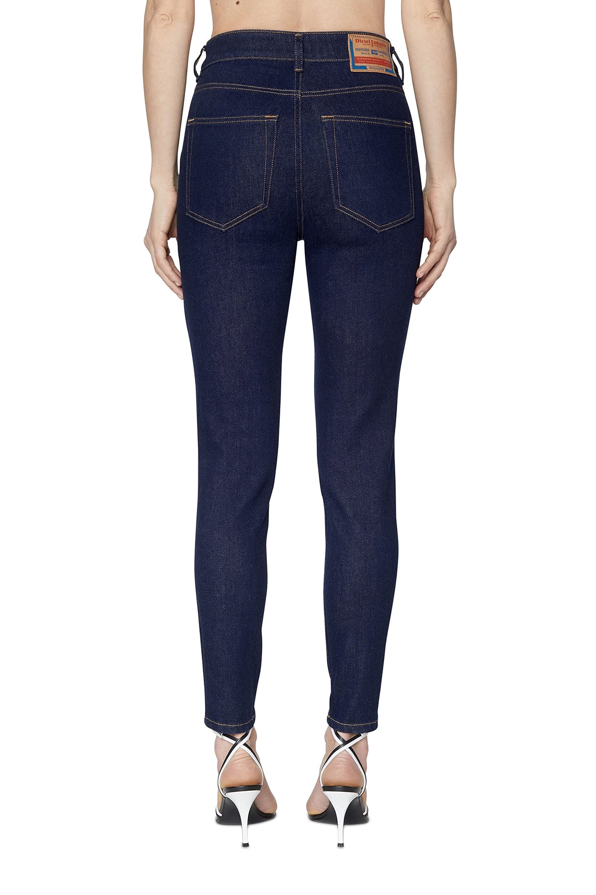 Diesel 1984 Slandy-High Jeans, 01-Z9C18, 31W / 32L para Mujer