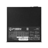 NOX XTREME PRODUCTS Hummer P 1000W 80 Plus Platinum - Fuente de Alimentación 1000W, ATX, EPS, S-ATA, 3.0 12V, Ventilador ultrasilencioso de 140mm, condensadores electrolíticos TEAPO, Color Negro