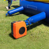 VEVOR Soplador Inflable 1100 W, 1,5 y 1,7 HP, Soplador de Aire Comercial para Inflables, Ventilador Eléctrico de Castillo Hinchable de 3100 RPM Casa de Rebote, Toboganes Acuáticos 387 x 275 x 423 mm