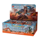 Caja de sobres de juego de Forajidos de Cruce de Truenos, de Magic: The Gathering - 36 sobres (504 cartas de Magic) (Versión en Español)