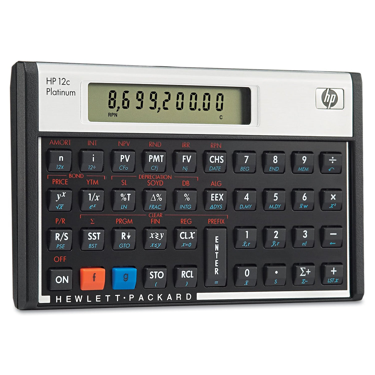 HP 12C Platinum - Calculadora financiera, 79 x 15 x 129 mm