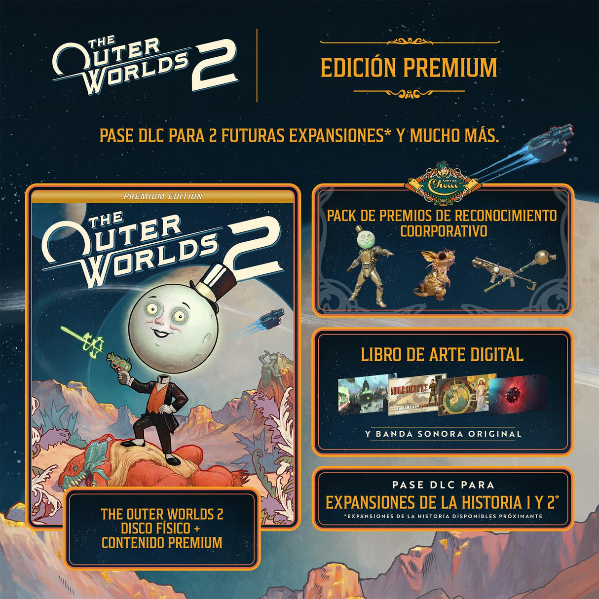 The Outer Worlds 2 - Edición Premium - PS5 (Disco)