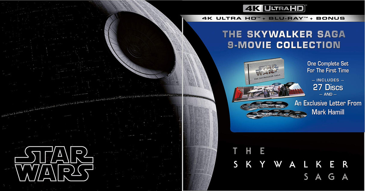 Star Wars The Skywalker Saga [4k Ultra-HD + Blu-ray]