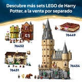 LEGO Harry Potter Rincón Entre Libros: Expreso de Hogwarts - Sujetalibros con un Tren de Juguete -2 Minifiguras (Harry y Ron Weasley) y Figura de Hedwig - Regalo para Niñas y Niños de 10+ Años 76450