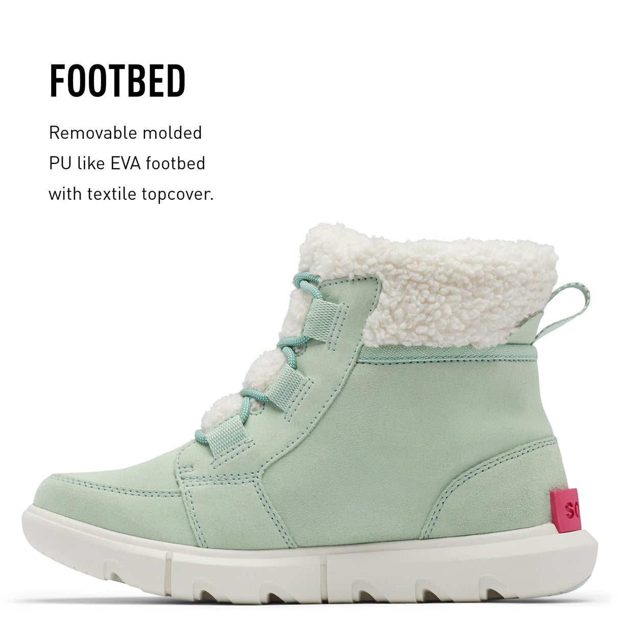 Sorel Explorer Carnival WP, Botas de invierno impermeables, Mujer, Sea Sprite Sea Salt Explorer 2 Carnival Cozy, 39 EU