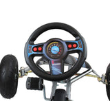 ROLLY TOYS (gokart in Silver/Blue, from Approx Years) 112036 Ferbedo AR8P Go-Kart en Plata/Azul, Desde Aprox. 5-11 años, Color, 111 x 72 x 66 cm