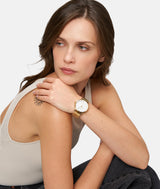 Tamaris Reloj Analógico para Mujeres de Cuarzo con Correa en Acero Inoxidable TT-0179-MQ