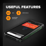 Hammer H Ranger 4G LTE, 6/128GB, Android 15, Dual-SIM, Bluetooth 5.2, NFC. 50 MPX, Omnivision, 5000 mAh, Powerbank, IP69
