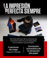 Canon Pixma PRO-200S Impresora Fotográfica Profesional, Sistema de Inyección de Tinta, A3+, WiFi, 8 Cartuchos de Tinta, Impresión Sin Bordes, Impresión de Alta Velocidad, Negro