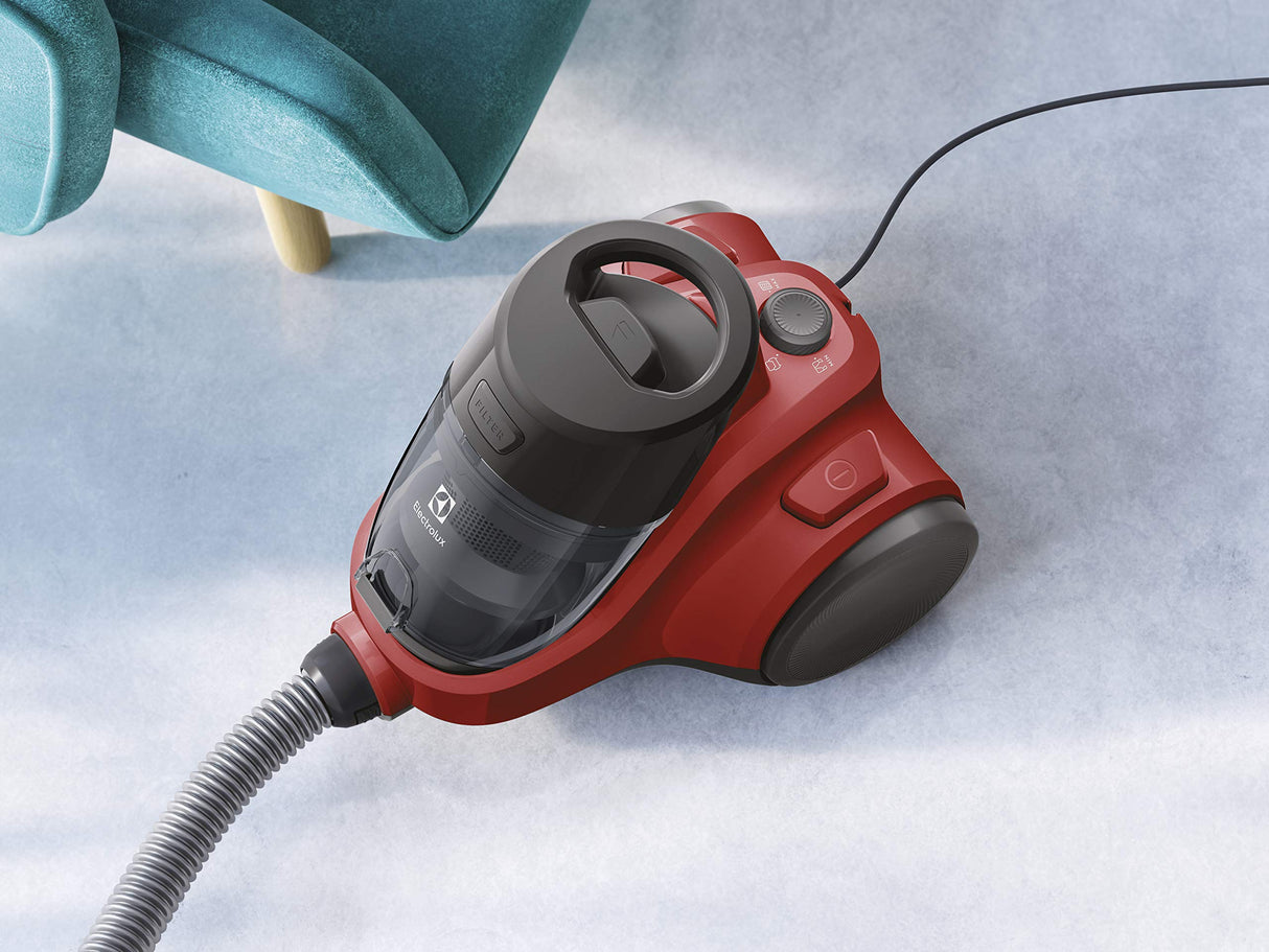 Electrolux EC41-ANIM 750 W - Aspiradora (750 W, Aspiradora cilíndrica, Secar, Sin bolsa, 1,8 L, Filtro higiénico)
