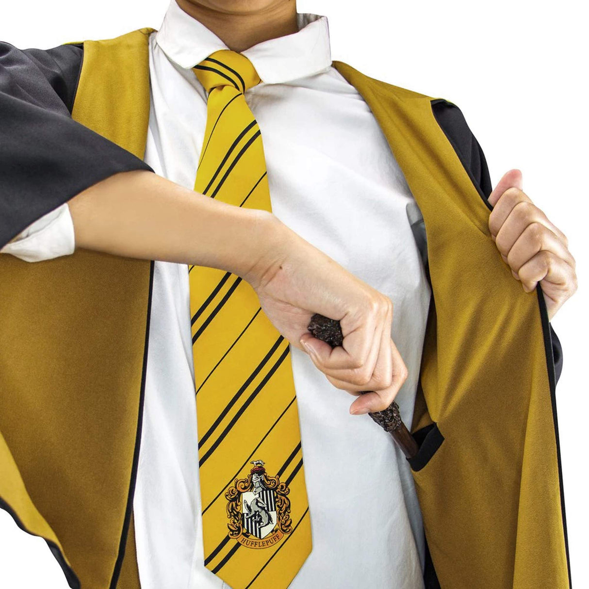 Cinereplicas Harry Potter - Capa Hufflepuff - M - Licencia Oficial
