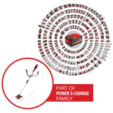 Einhell Desbrozadora con batería AGILLO 18/200 Power X-Change (Li-Ion, 18 V, 7500 min-1, sin batería ni cargador)