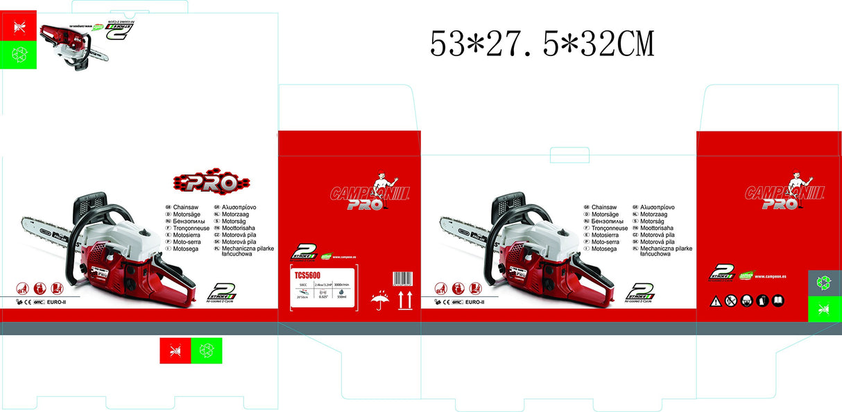 Campeón TCS-5600 - Motosierra