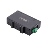 StarTech.com Switch Ethernet Industrial de 5 Puertos no Gestionado IP30-100/1000 - Pared/Carril DIN - IP30-9~60VDC - TAA