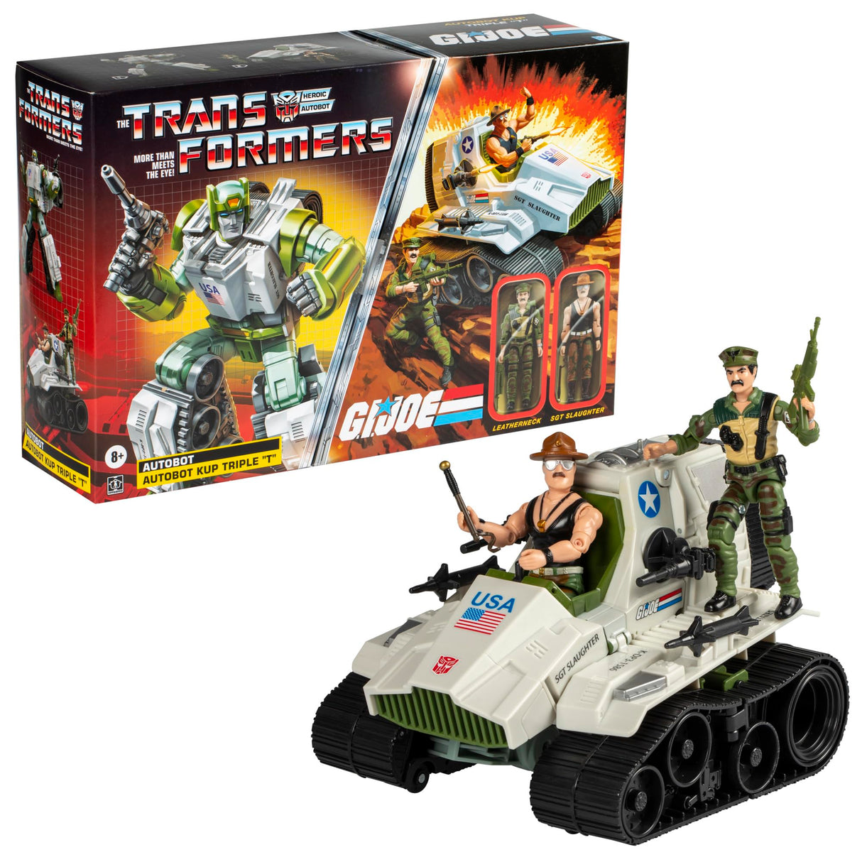 Transformers Collaborative, G.I. Joe x Figura Transformers Autobot Kup Triple T