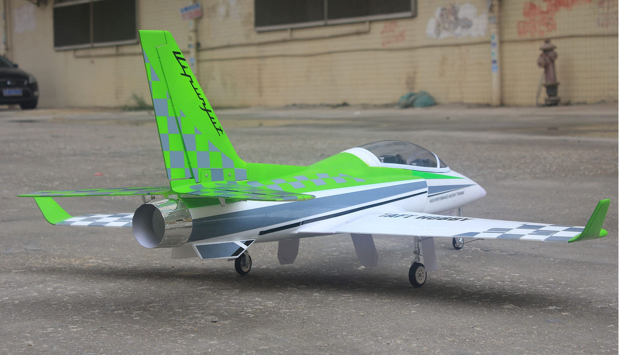 Amewi 24098 AMXFlight Viper Jet V4 - Mando a Distancia (6-8S, versión PNP Pro), Color Verde